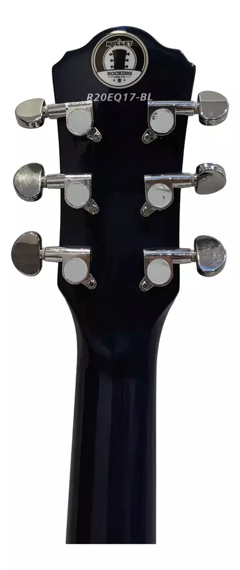 Guitarra Electroacústica Rocket R20eq17-bl Azul Concert - Casa Bonelli