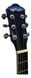 Guitarra Electroacústica Rocket R20eq17-bl Azul Concert - tienda online