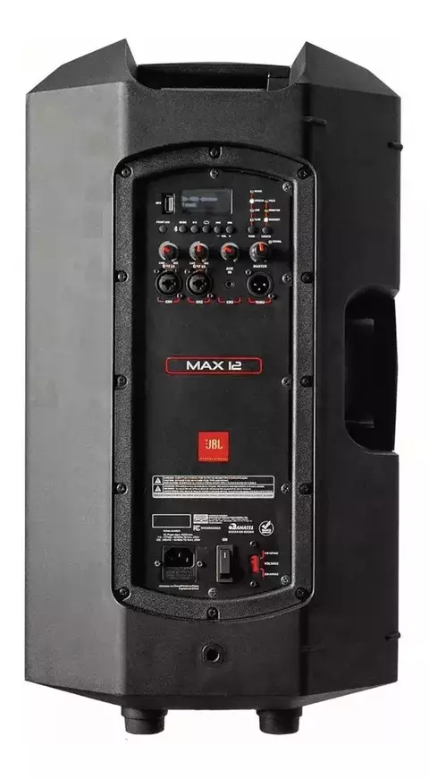 Bafle Potenciado Jbl Max 12 Pulgadas Bluetooth Usb 350w Rms - comprar online