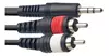 Cable Mini Plug A 2 Rca De 3 Metros Stagg Syc3mpsb2cm en internet
