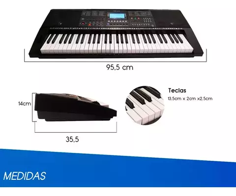 Teclado Organo Sensitivo 61 Teclas Yongmei Ym-8810 en internet