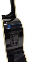 Guitarra Electroacústica Rocket R20eq17-bk Negra Concert - Casa Bonelli