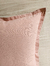 Almohadon tusor liso Rosa