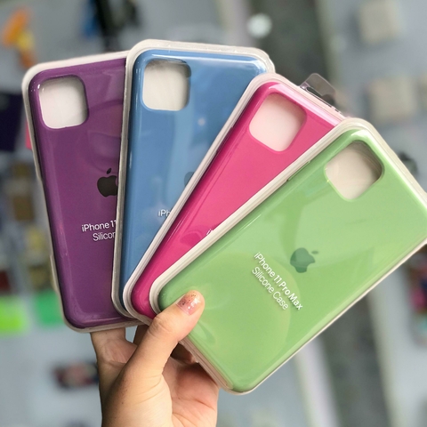 Silicone Case Iphone 11 Pro Max - Varios colores