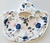 Ponchito polar soft. Estampa exclusiva!. Flores azules.