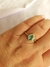 Anel princesa gota turmalina cravejado banhado a ouro 18K - comprar online
