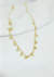 Choker pingentes estrelas Luana banhada em ouro 18k - comprar online