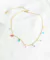 Choker gotas coloridas 