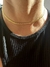 Choker malha lacraia banhada em ouro 18k - comprar online