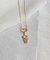 Colar coração vazado com 1 menina (filha) amore banhado a ouro 18k - comprar online