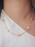 Choker pérolas e bolas douradas banhado a ouro 18k - comprar online