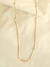 Colar bolinha com pontos de luz Tiffanny banhada a ouro 18k - comprar online