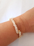 Bracelete zirconias oval Virginia banhado a ouro 18k - comprar online
