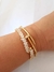Bracelete zirconias oval Virginia banhado a ouro 18k - Brinina Semijoias | Loja online de semijoias 