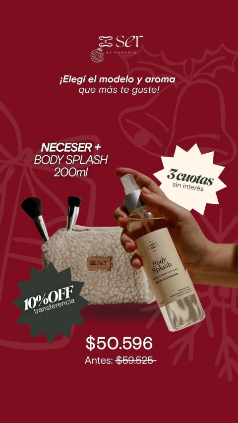 Neceser + Body Splash