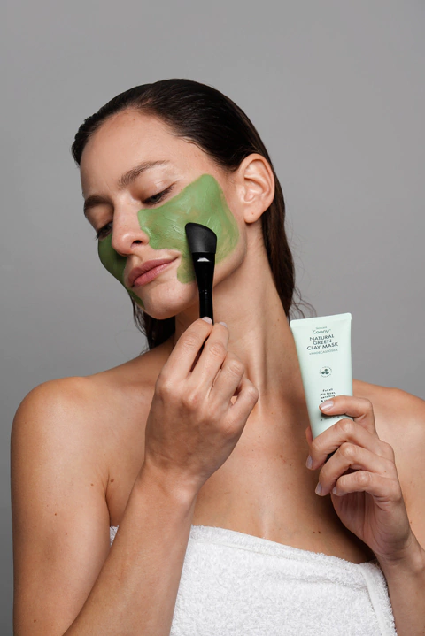 Coony Natural Green Clay Mask - Piel Sensible
