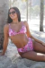 BIKINI ESTAMPADA TRIANGULO + LESS ALTA (4811) - comprar online