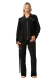 PIJAMA CAMISERO MANGA LARGA + PANTALÓN (7470) - comprar online
