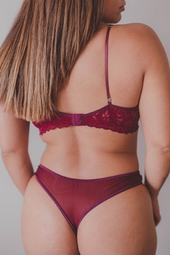 Conjunto Bralette Nina Tipo Top de encaje C/ Less y Gancho (758) - Nadina's Lenceria - Ropa interior - Lenceria Femina - Tienda de Diseño 