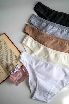 VEDETTINA ALGODON Y LYCRA LISA PACK X6 (103) - comprar online