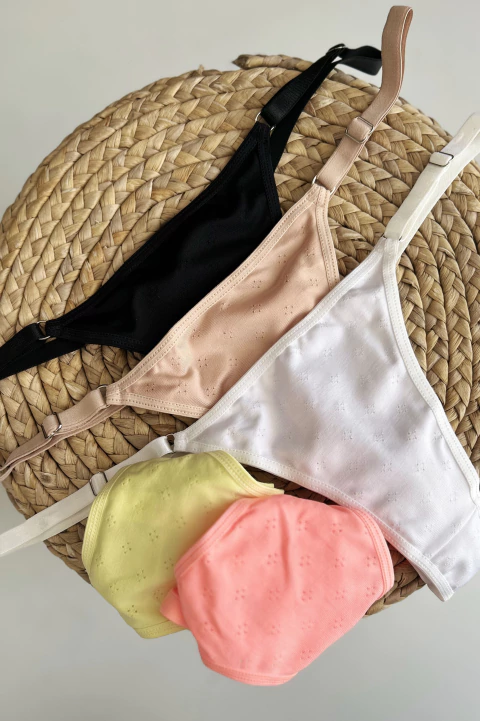 REGULABLE LESS DE MICROFIBRA CALADA PACK X3 (4042B)