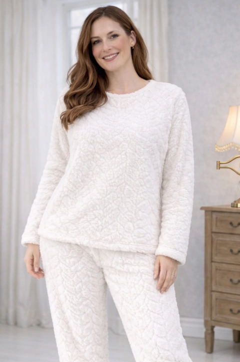 PIJAMA POLAR SOFT TEXTURADO (3003)