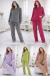 PIJAMA POLAR SOFT LISO CON CAPUCHA (3004) - comprar online