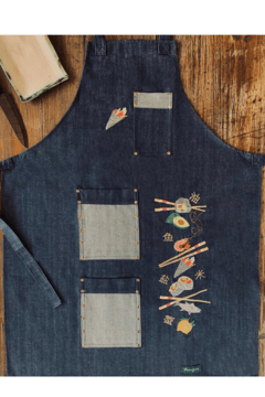 Delantal Sushi jean