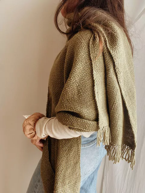 Bufandon Maria Amelia - 100% lana de oveja