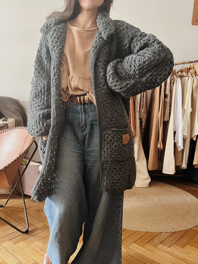 Saco Martina. Lana de oveja