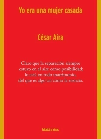 Yo era una mujer casada - 3er edición