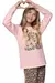 Pijama De Nena Largo De Invierno Con Estampado So Pink - comprar online