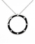 Cadena de Plata 925 Premium Circulo de Circones estilo Cartier