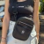 Mini Morral Negro con 3 compartimientos