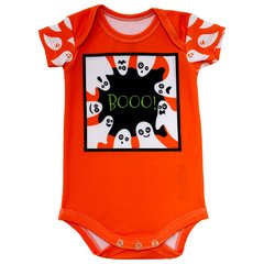 Body Bebê Estampado Boo - Isabb