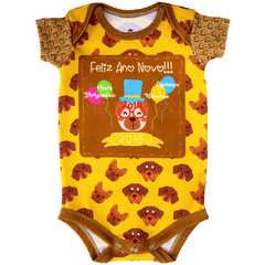 Body Bebê Estampado 2018 Ano do Cão - Isabb