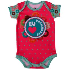 Body Bebê Estampado S2 Docinhos - Isabb
