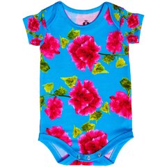 Body Bebê Estampado Rosas Aquarela - Isabb