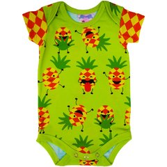 Body Bebê Estampado Abacaxi Bobo Alegre - Isabb