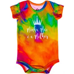Body Bebê Estampado Minha Mãe é a Melhor - Isabb