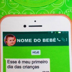 Body Personalizável Bebê no Whats - Isabb na internet