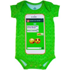 Body Personalizável Bebê no Whats - Isabb