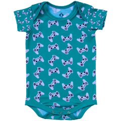 Body Bebê Estampado Video Game - Isabb