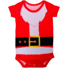Body Bebê Estampado Papai Noel - Isabb