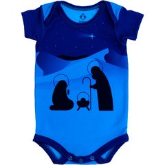 Body Bebê Estampado Natividade - Isabb