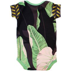Body Bebê Estampado Pássaros na Folhagem - Isabb - comprar online