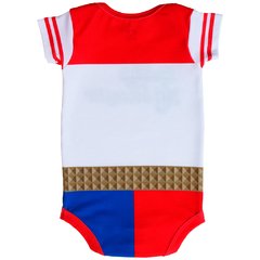 Body Bebê Estampado Fantasia Arlequina - Isabb na internet