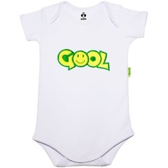 Body Bordado Manga Curta Branco Algodão Gool | Isabb