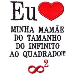 Body Bordado Manga Longa Branco Algodão Frase Amor Infinito | Isabb - comprar online