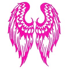 Body Bordado Que Brilha no Escuro Manga Longa Branco Algodão 100% Anjo Asas Rosas | Isabb - loja online